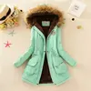 Hao Baby 2018 Women Coat Winter Korean Version Of the Thick Hooded Long Section Cashmere Lamb Coat Women