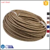 High quality manufacture 6mm braided bolo leather cord