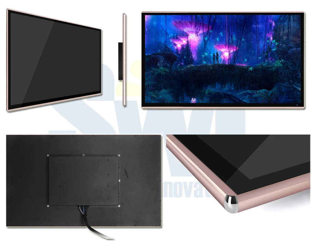 Android impermeable baño TV espejo - ANKUX.COM