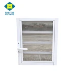 Aluminum Bathroom Shutters Glass Adjustable Louver Window