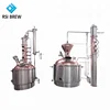 Top grade short path distillation system for crude oil fractional distillation
