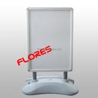 Advertising water base aluminum pavement sign board