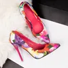 cy11147a 2017 wholesale pointed toe single canvas shoes party dress high heel lady canvas woman shoe