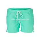 Sea Green color funny new strech mens board shorts