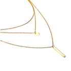 Stainless Steel Jewelry Chain Women Necklace Stainless Steel China Jewelry Wholesale Necklace Gold Chain Set for Women