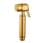 Golden Shining Premium Brass Hand Held Faucet Sprayer