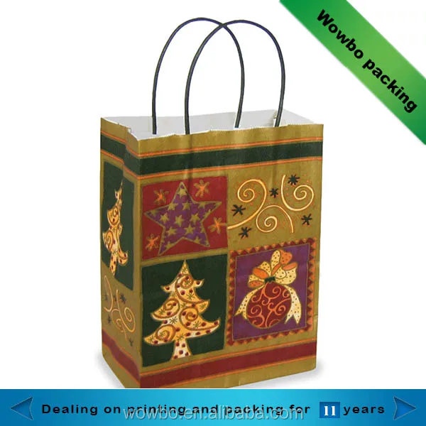 paper gift bags/ red indian wedding gift bags/handmade christmas