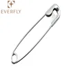 large stainless steel safety pin