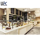 Sweet Food Retail Gift Store Cake Store Interior Design With Furniture Display