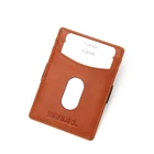 Wallet For Card Wallet Slim Full Grain Leather Wallet RFID Credit Card Business Band Card Holders For Man