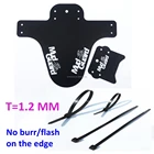 quick release down hill mtb mountain bike bicycle mini fender mudguard