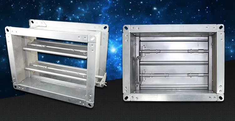 VCD-G-galvanized-volume-control-damper