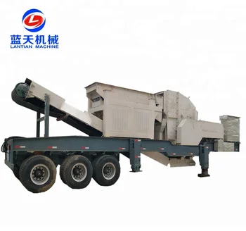 Good quality mobile granite stone crusher station crushing plant
