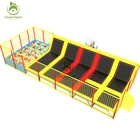 Adult Gymnastic Indoor Trampoline Jumping Mat Fabric