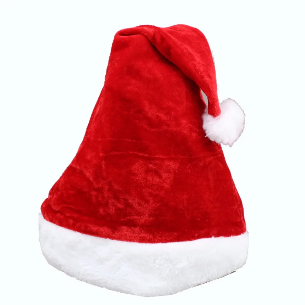 plush santa claus hat comfort liner christmas halloween costume