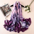 New Classic Design Fancy Women Silk Scarf Digital Print Hijab Scarf