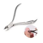 Professional Sliver Manicure Tool Nail Cuticle Nipper for Dead Skin