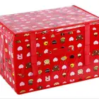 recycled pp no woven household box lamianted clothes box underwear organizer box