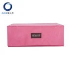 Various Size red and black gift box with lid paper window custom packagingwitn custom font