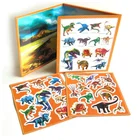 Magic Dinosaur World magnetic game fridge magnet book