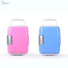 CeeinAuto 4L mini portable refrigerator cosmetic car refrigerator. 12 volt car fridge freezer