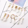2019 Pearl Earrings For Women Hoop Gold Drop Ear Ring