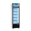 double door display freezer supermarket upright energy drink display cooler freezer