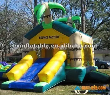 dual slide bounce house inflatable jump bouncer moonwalk