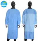 Disposable Reinforced Sterile Non-woven Surgical Gown