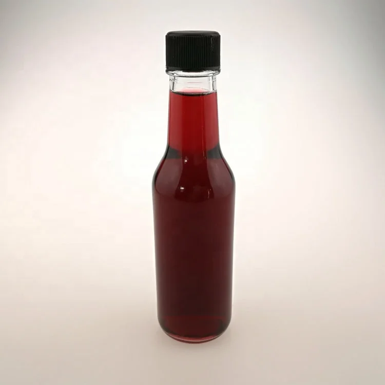 150 ml/5 oz Şeffaf cam Barbekü sos şişesi
