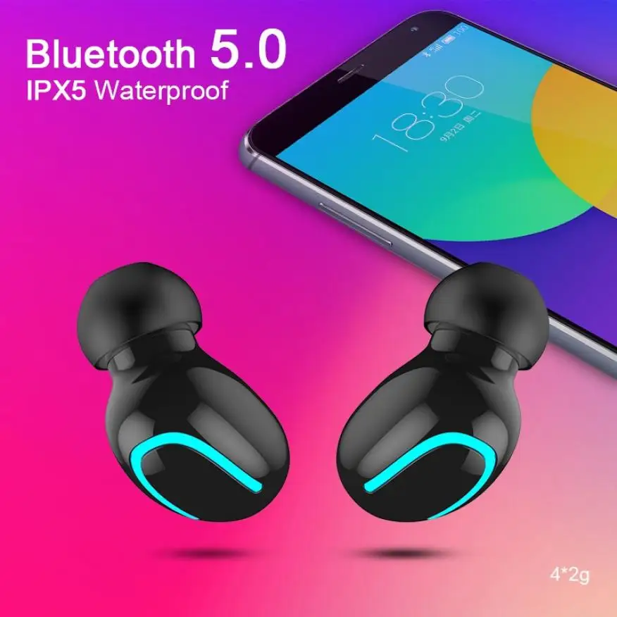 2019 eaby Hot sell TWS Q32 V5.0 blue tooth earphone headphone wireless earphone - ANKUX.COM