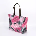Women Nylon Shoulder Handbag Tote Bags with leather handle for women