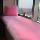 rabbit fur mat carpet pelt faux fur for decoration