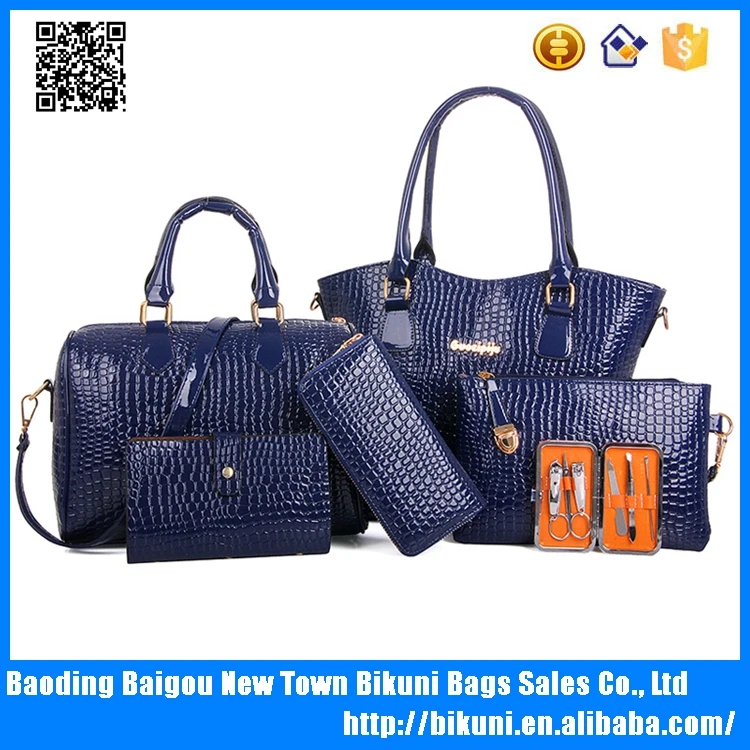 elegant luxury alibaba best selling handbags set