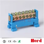 Copper Neutral Screw Bar Electric Wire Lug Terminal Block Plastic Insulated Brass Screw Bar Connector