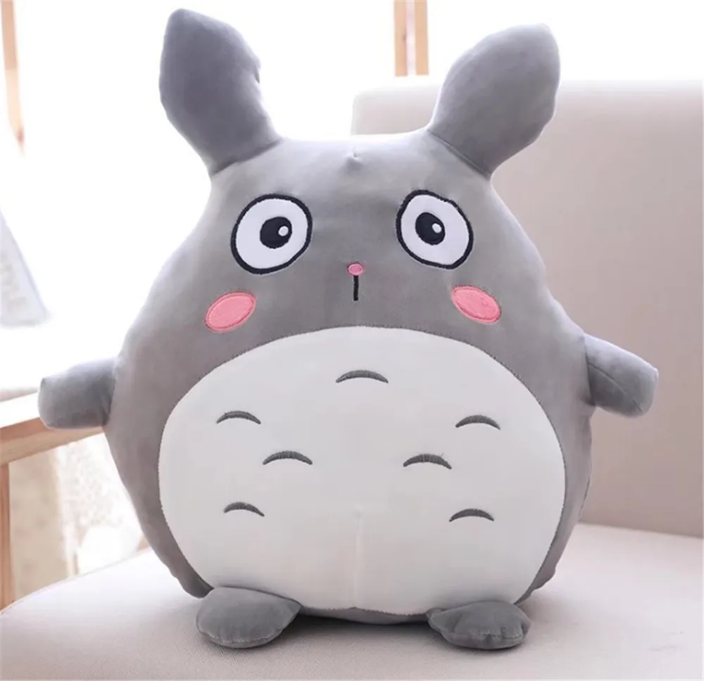 Fancytrader Japan Anime Totoro Plush Toy Giant 90cm Cute Cartoon Stuffed Totoro Doll Kids Pillow Baby Bedroom Decoration8