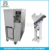 Automatic hot melt glue book binding & pressing machine for photo book album making
