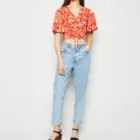New Arrival Crop tops design printed fashion women design Clothing