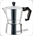 9cup coffee maker ,espresso coffee maker, aluminum coffee maker