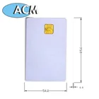 SLE4442 blank rfid contact ic smart card with memory 256Byte