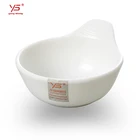 100% Melamine Plastic Dessert Sauce Cereal Bowl with Handle