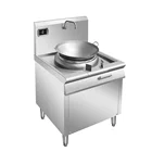 Commercial Industrial Cooking Equipment Stainless Steel Chinese Factory Wok Induction Cooker Burner