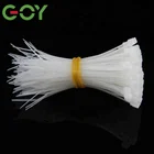 Factory provide plastic self locking Nylon PA66 nylon cable tie 1.8X100mm manufacturers from GOY