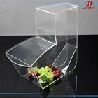 Wholesale customize clear acrylic luxury display chocolate candy gift storage box