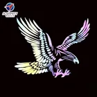 Alsafety slight elastic heat transfer reflective material for reflective t-shirt with company logo