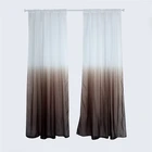 Made In China Automatic Sheer Brown Curtains, Products Supply Voile Rideaux Salon/