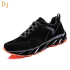 Jinjiang factory price high quality suede running shoes men
