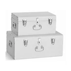 Small Galvanized Colorful Metal Trunk Box