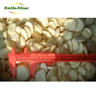Good quality IQF frozen peel water chestnut slice vegetable