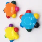 BSCI WCA SEDEX Audit China manufacture of Non Toxic Hith Quality multi tip 12 color crayons